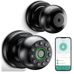 Keypad Fingerprint  Smart Ball Lock