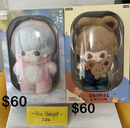 Dimoo Cotton Dolls (Brand New Sealed)