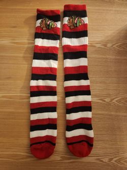NWOT Chicago Blackhawks Long Socks