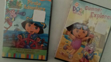 2 NEW Dora the Explorer DVDs