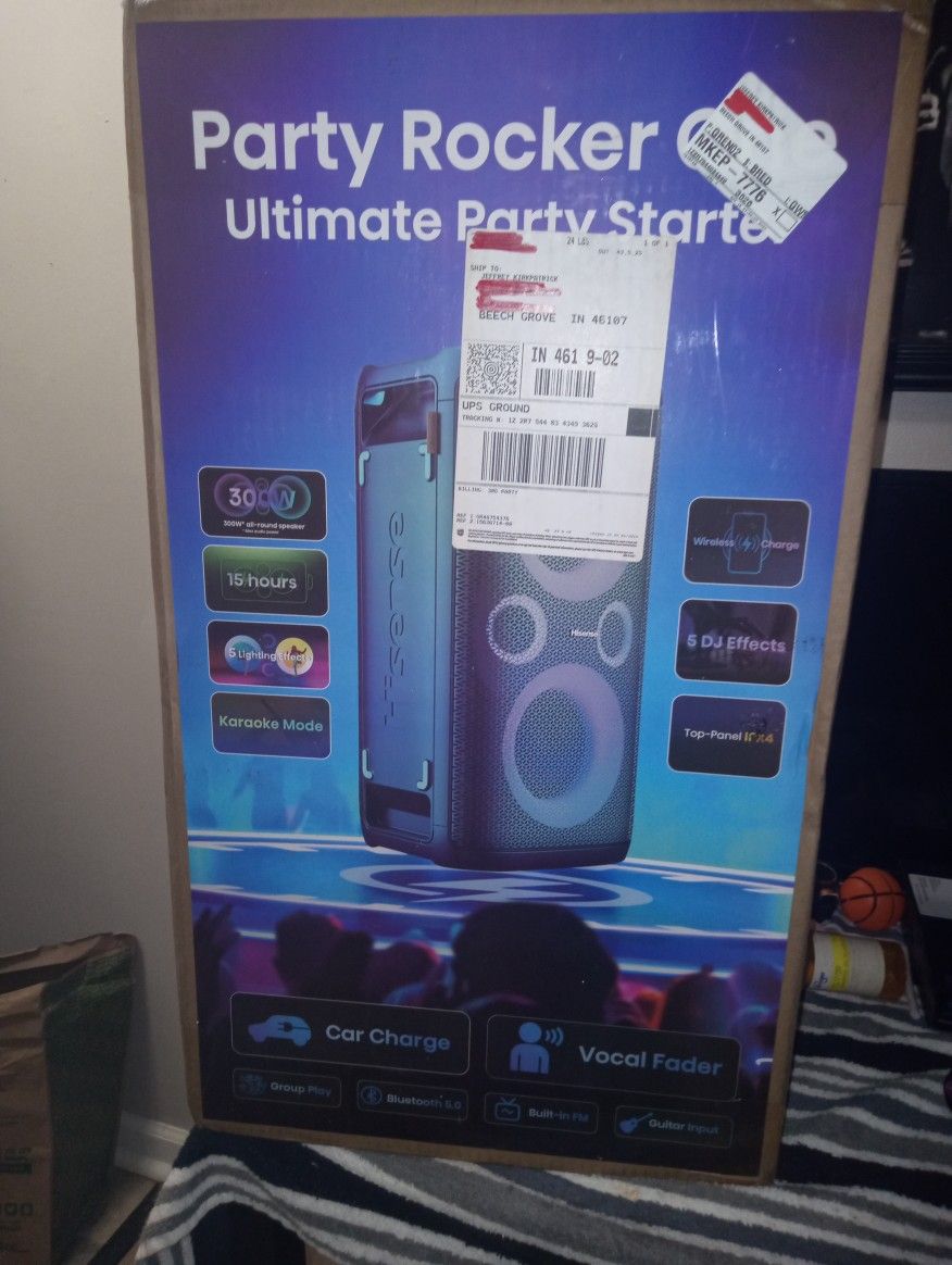 Hisense Party Rocker 1 Bluetooth Speaker.  $150 Or Best Offer and  Open To Trades