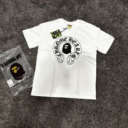 Bape x Chrome Hearts Tee Size M