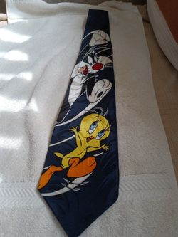 Tweety Bird And Sylvester Tie