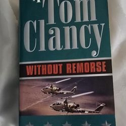Tom Clancy 'Without Remorse '  Paperback Book 
