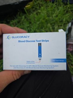 Glucose strip test