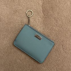 Turquoise Kate Spade Card Holder Wallet