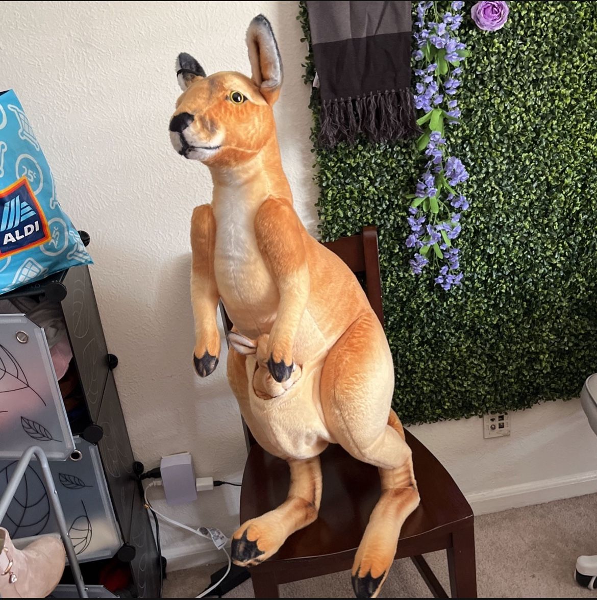 Giant stuffed Kangaroo