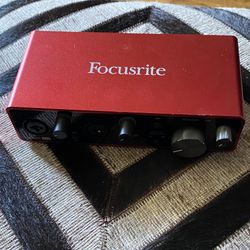Focusrite Scarlett 2i2 3rd Generation USB Audio Interface Musical Equipment