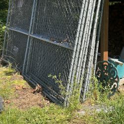 Galvanized Fence Panels