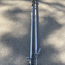 2 12’ E-Z UP DUST CONTAINMENT POLES 
