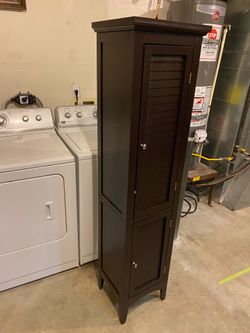 Shelf / cabinet storage for bathroom or house - brown