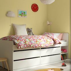 IKEA bed with drawers