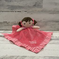 Garanimals My Best Friend Security Blanket Baby Lovey Pink Doll - Rattle