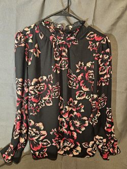 Flower Print Blouse