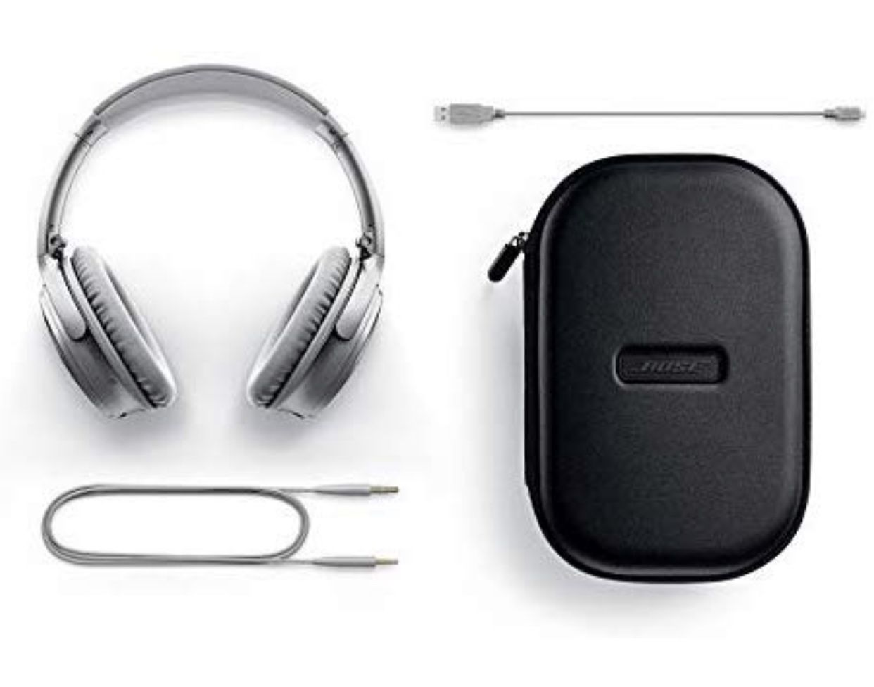 Bose QuietComfort 35 II Wireless Bluetooth Headphones, Noise-Cancelling,