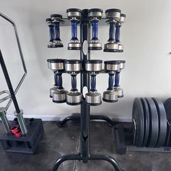 Dumbbell Set With Stand 