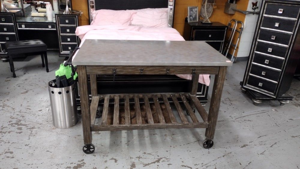 Large Modern Kitchen Cart on wheels For Sale 🍽️