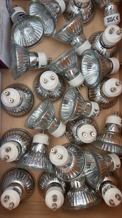 24 GU10 Halogen Bulbs