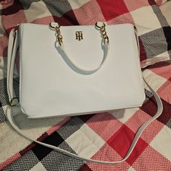 Tommy Hilfiger white purse