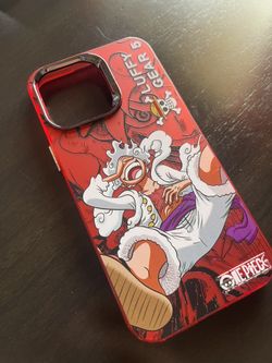 One Piece Luffy Gear 5 iPhone 14 Pro Max Phone Case 