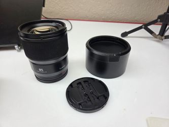 PANASONIC LUMIX S Series Camera Lens, 85mm F1.8 L Mount Interchangeable Lens for Mirrorless Full Frame Digital Cameras, S-S85, Black
85mm F1.8 Short-T