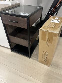 Elm SideTables with Drawer