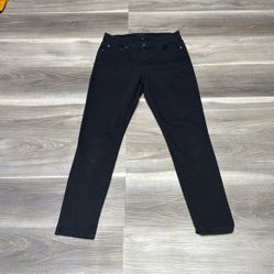 Banana republic Women's Black skinny jeans size 27
