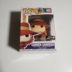 Funko Pop! Carmen Sandiego #662 Translucent (Gamestop Exclusive)