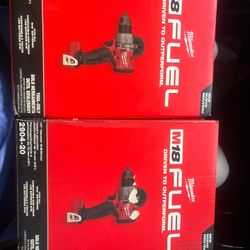 Two battery and two drets Miwalkee