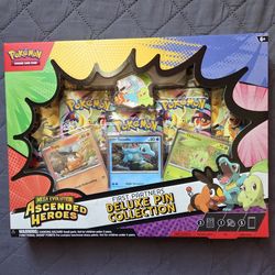 Pokemon Mega Evolution Ascended Heroes First Partners Deluxe Pin Collection ME ASC TCG