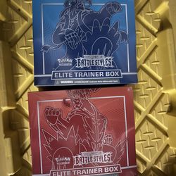 Pokemon Battle Style Etbs  Pair !!!!