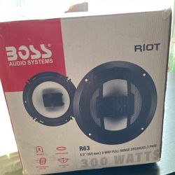 4 Door Speakers Brand New With All Wires Needed And Highs Amp