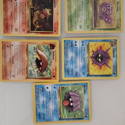 Vintage Pokemond Card - Old - Year 95 96 98