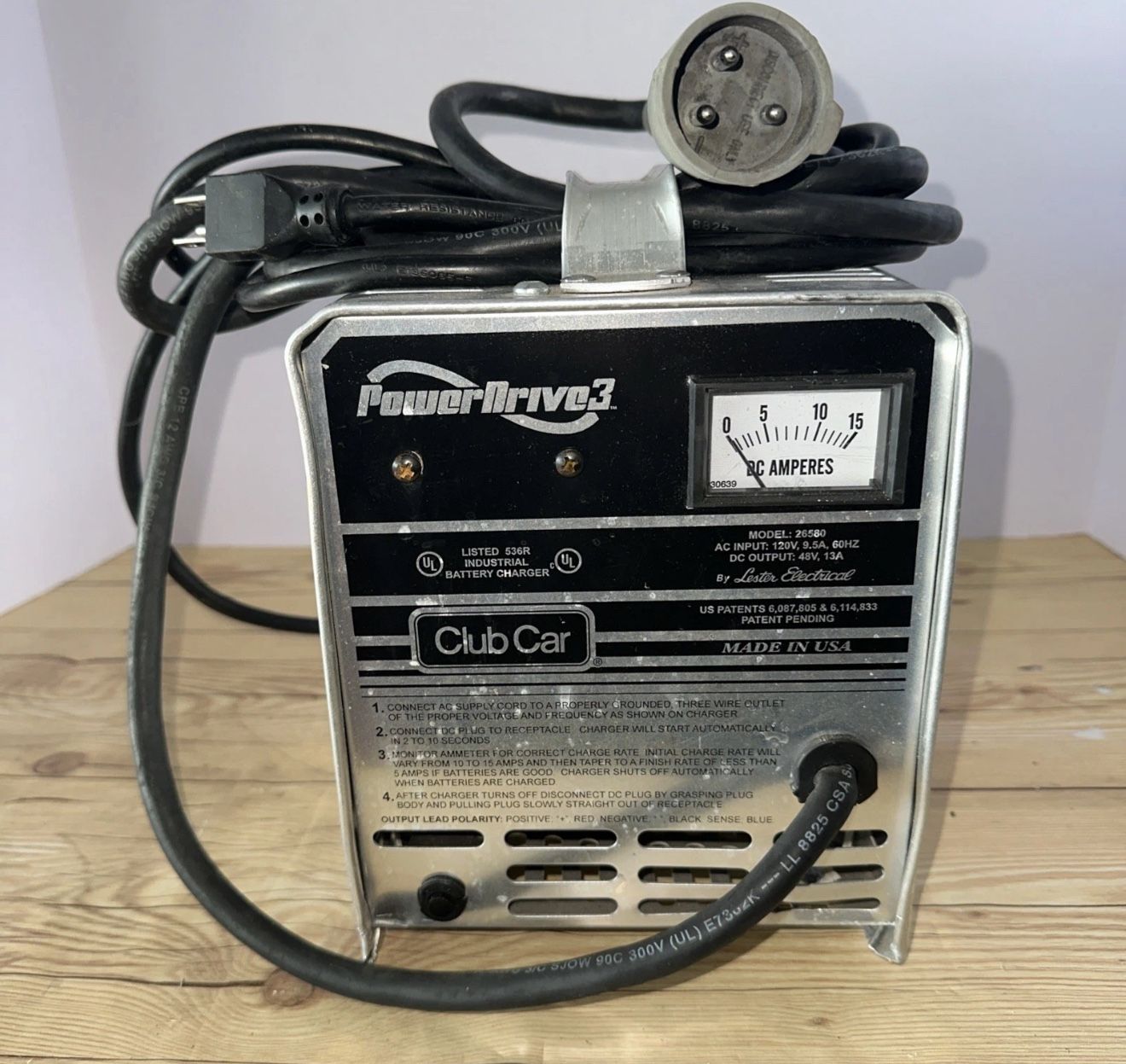 PowerDrive 3 Golf Cart Charger