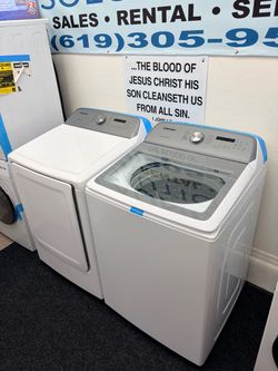 Samsung Washer & Dryer Set | Lavadora y Secadora | Top Load