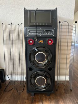 QFX Tower Speaker Multimedia Party System