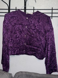 Zara silky blouse