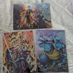 3D Anime Posters