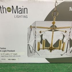 5 Light Pendant