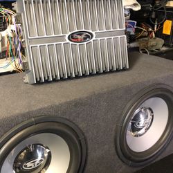 Rockford Fosgate Power 750S Amplifier & EH2 PUNCH 12 Inch 400 WATTS Rms Each Sub 