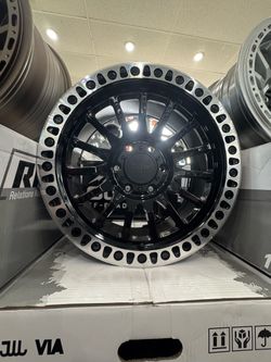 RRW RR7-v Gloss black face with machine ring