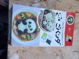 Panda Rice and Bread Mold Kit