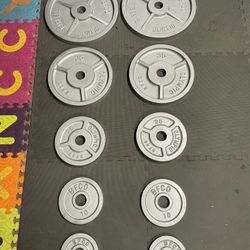 Olympic Weight Plates.          180 Dollars 
