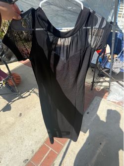 Bite midi black dress M