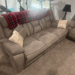 Sofa and Loveseat Set