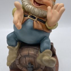 WDCC Snow White And The Seven Dwarfs “Happy, That’s Me!” Figure W/ Box & COA