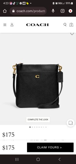 Bolsa Marca Coach Negra