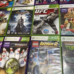 * Xbox 360 Games! Xbox Kinect Games! *