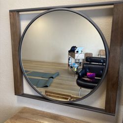 West Elm Industrial Mirror 