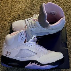 Jordan Retro 5 (Medium soft Pink) Sz11